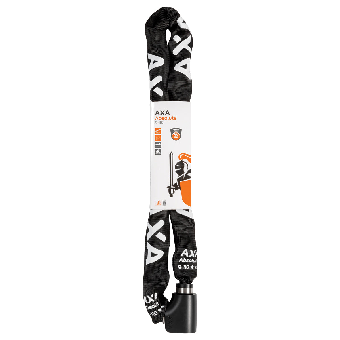 AXA Absolute kettingslot 110 cm. 9 mm. Ø ART**