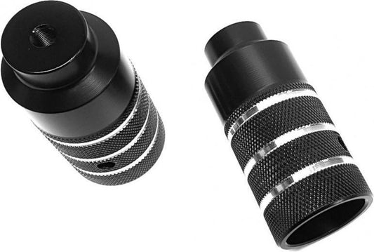 Freestyle voetsteun / asverlengers zwart/zilver