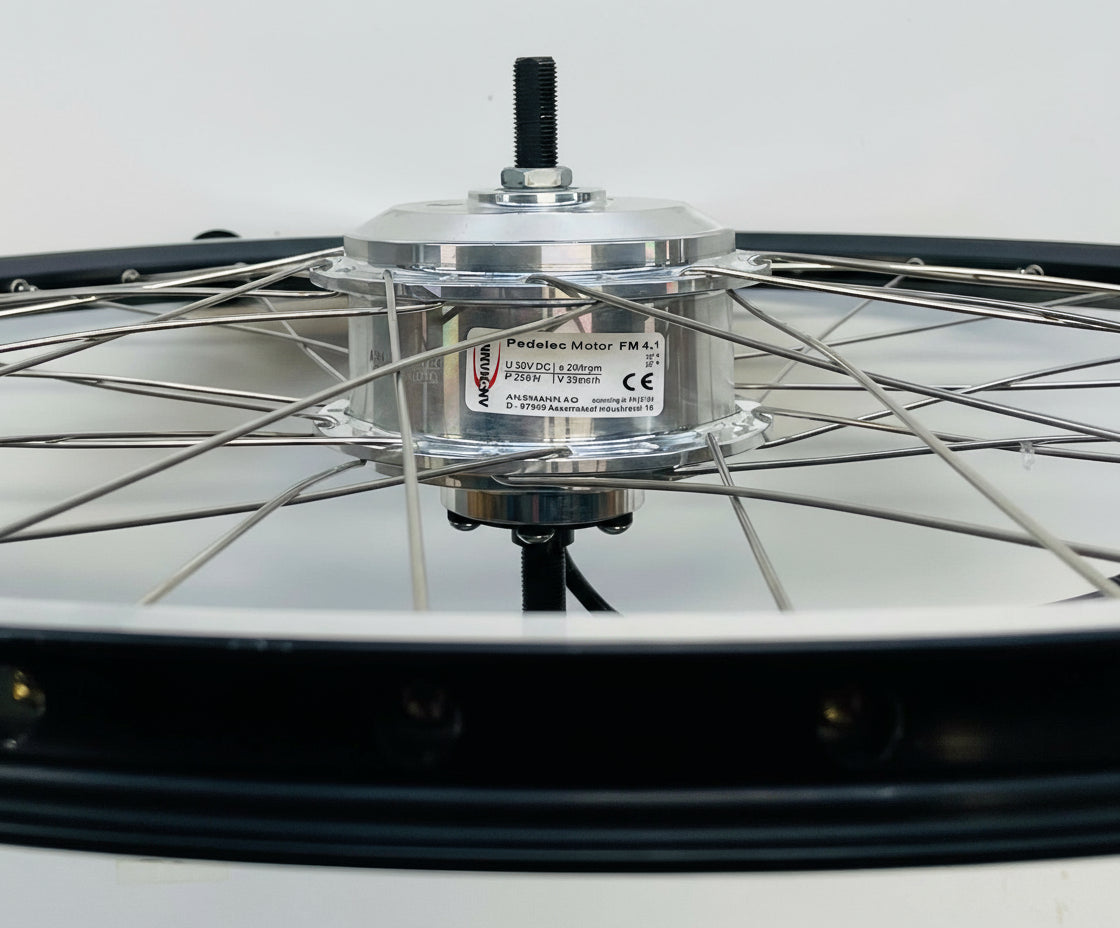 Voorwiel 26'' - 559 Ansmann zwart DC 36V 250W (25 km/h)