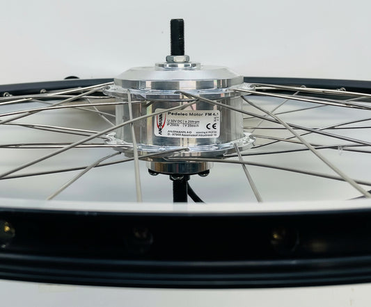 Voorwiel 26'' - 559 Ansmann zwart DC 36V 250W (25 km/h)