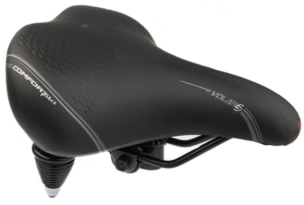 Selle Bassano zadel Volare XXL Cruiser zwart (kaart)