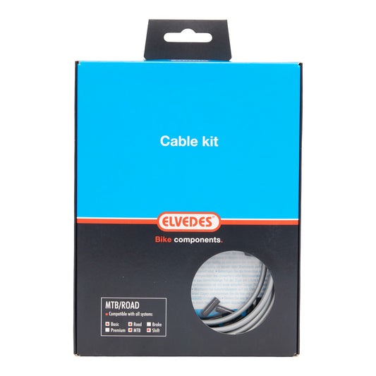 Elvedes 2015003 ATB/RACE schakelset RVS universeel ZILVER