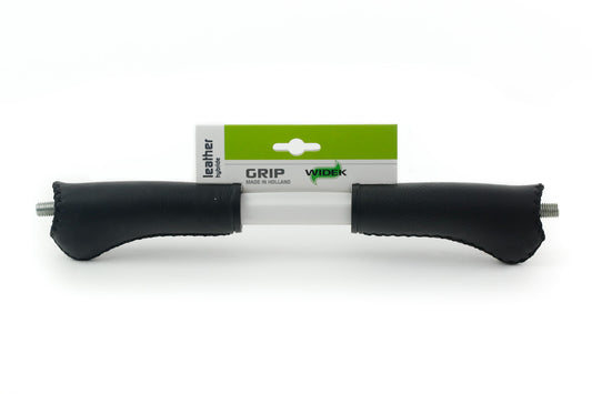 Widek leer-hybride verstelbare handvatten 2x120 mm. op kaart