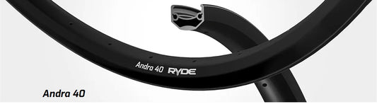 Velg 27.5'' - 584 ANDRA40 DISC geheel zwart 36 gts.