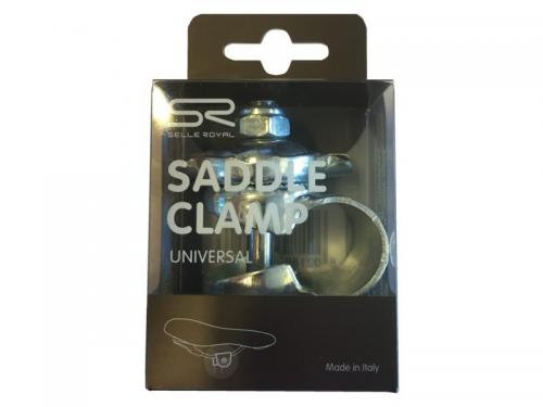 Selle Royal zadelstrop zilver op blister 5-delig