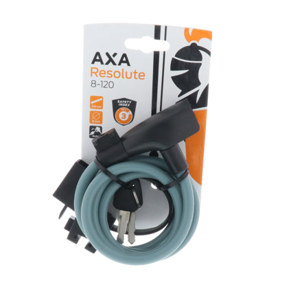 AXA kabelslot Resolute 8 - 120 Army Green
