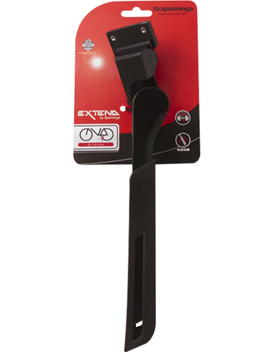 Spanninga standaard Extend achtervork 18 mm. zwart