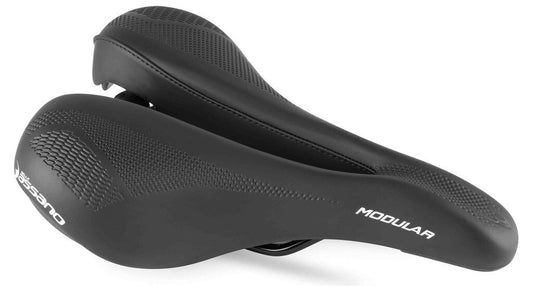 Selle Bassano zadel Modular S-Line zwart