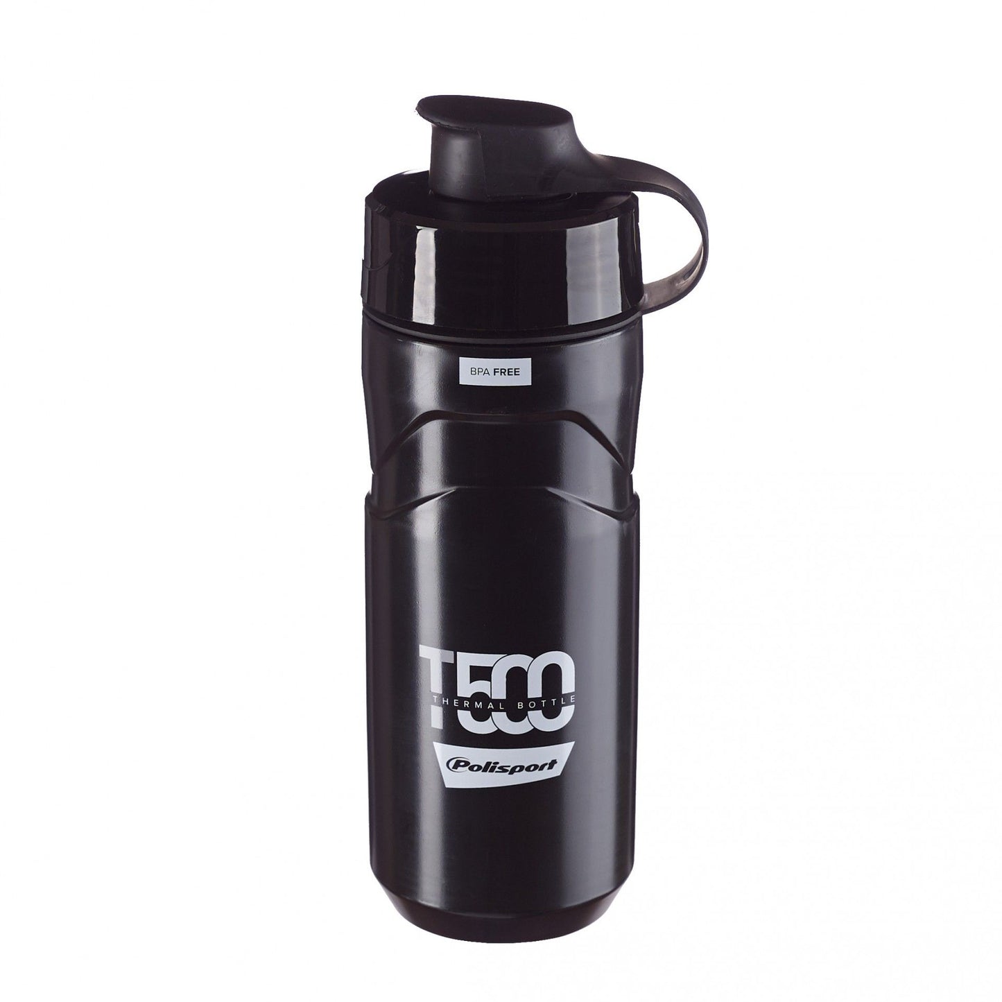 Polisport bidon T500 thermo zwart/grijs