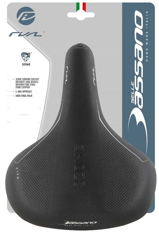 Selle Bassano zadel Rivale 3zone City unisex (kaart)