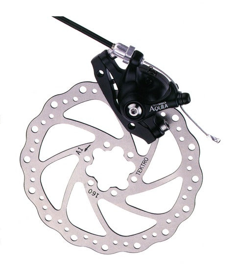 Tektro MD-M500F Aquila mechanische schijfrem voor IS rotor 180 mm.