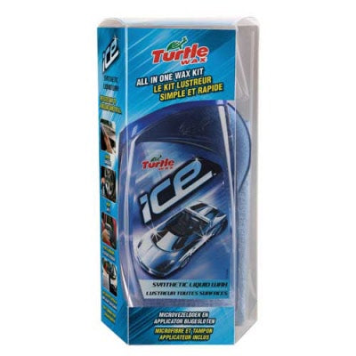 Turtle Wax FG5698 Ice Liquid Wax kit + microvezeldoek en spons FG6190