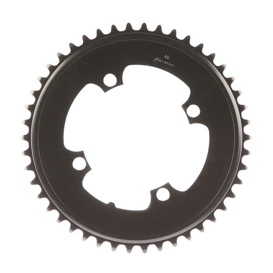 Miranda tandwiel 46T. Bosch Gen1 steek 104 4-gaats staal zwart