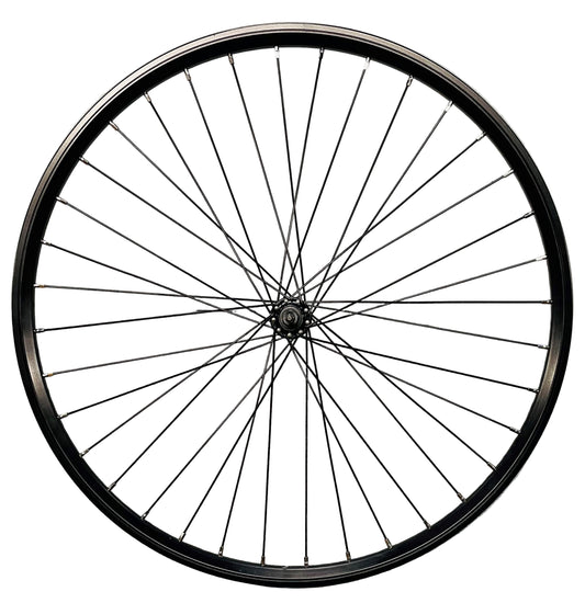 Voorwiel 28" - 622X19C Dynamic 3 zwart/zwarte spaken zwarte naaf