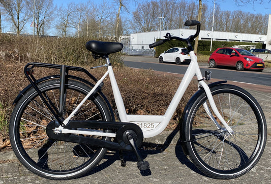 ALDO bedrijfsfiets 28" 55 cm. kleur: wit