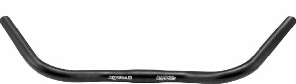 Ergotec stuurbocht Stuttgarter zwart 25.4/GW605/GL170/GH45/53° SL: 4