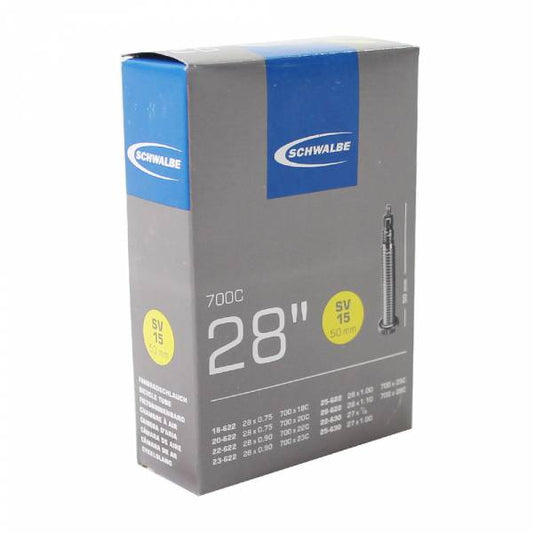 Schwalbe Bib. SV 15 - 50 mm. / 18/28-622/63018/28-622/630 / 28x1.1/8 - 28x1.1/6 - 28x3/4 - 27x1.1/4-10400083