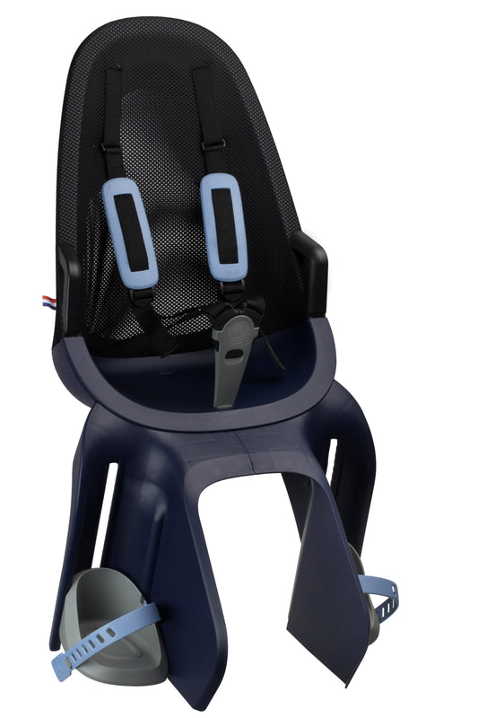 Qibbel Air Q901 Denim Blue achterzitje dragerbevestiging