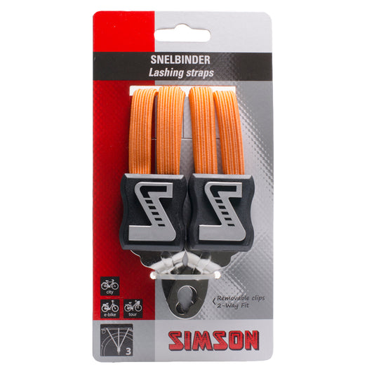 Simson 021371 snelbinders oranje univ. plaat op kaart