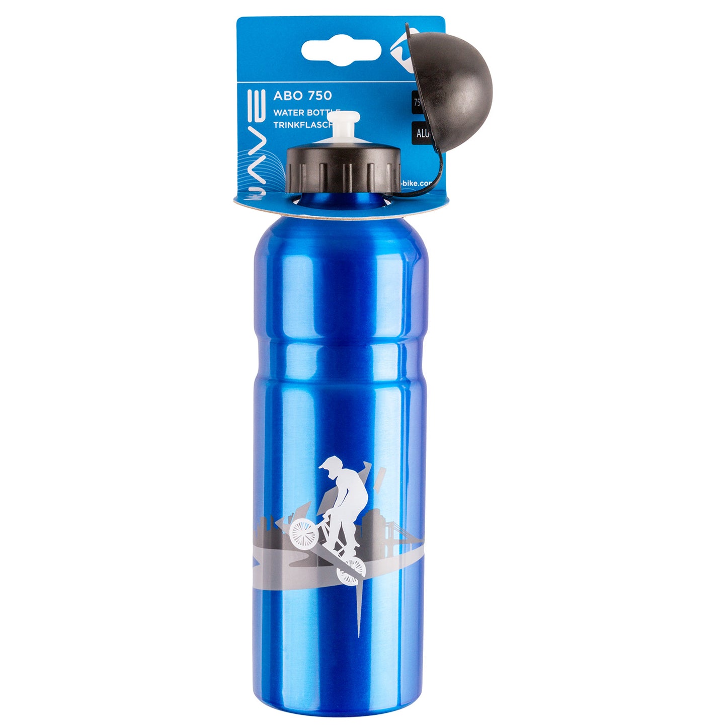 M-Wave ABO bidon aluminium 750 cc (6 verschillende kleuren)