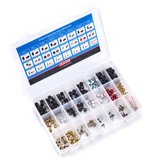 Elvedes 2015145 assortiment vervangingsnippels hydro Shim./Avid/Formula/Tektro/Hayes/Magura