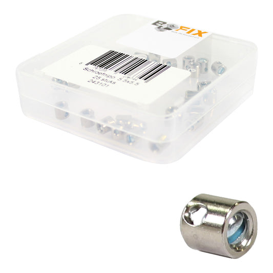 Schroefnippel 5,5 x 5,5