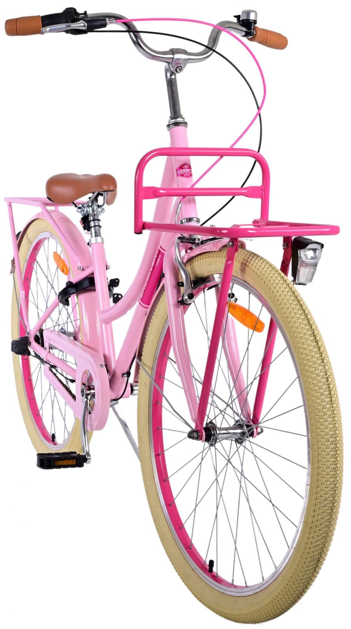 Volare Excellent 26'' rose met voordrager Nexus 3GRN