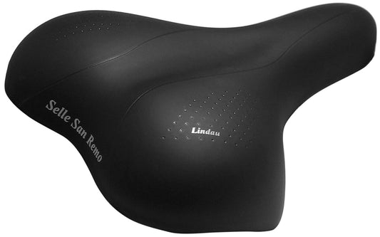 Selle San Remo zadel/kaart 3560 city/trekking Lindau zwart