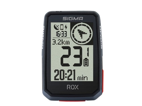 Sigma ROX 2.0 Black (standaard stuurhouder + USB-C oplaadkabel)