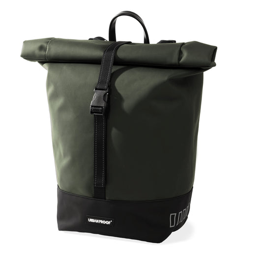 Urban Proof Single Rolltop 20L groen - Recycled