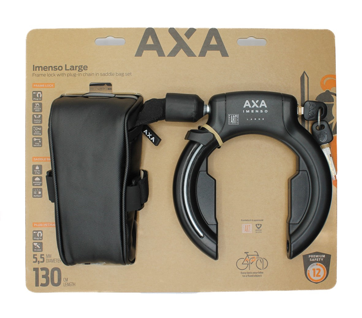AXA set Imenso L + ULC 130 + bag / card