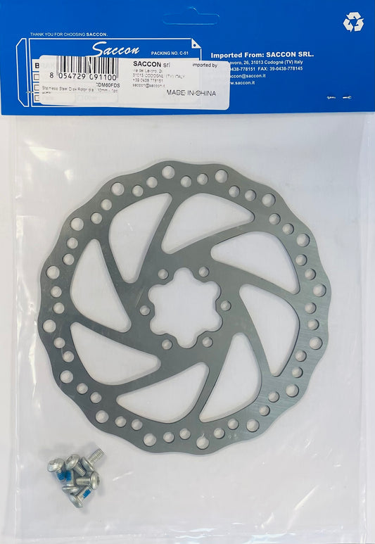 Saccon CDM60FDS rotor 160 mm.