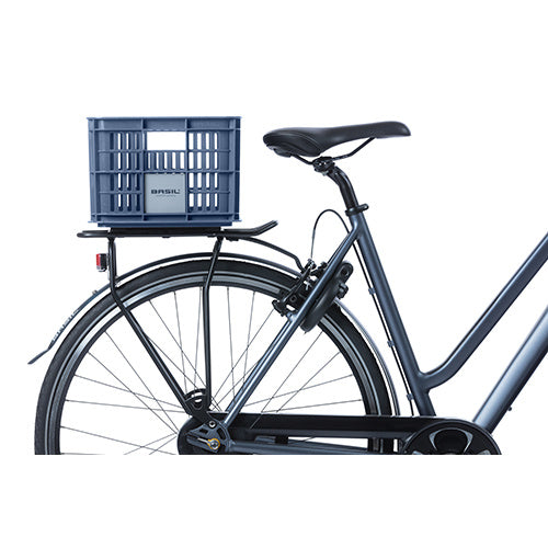 Basil 21111 Crate S fietskrat gerecycled kunststof small 17,5L bluestone
