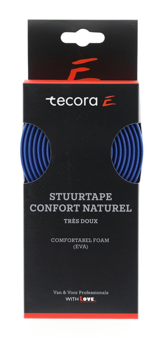 Tecora E stuurlint Confort Naturel ø2,5x30 mm. 1.8 mtr. blauw