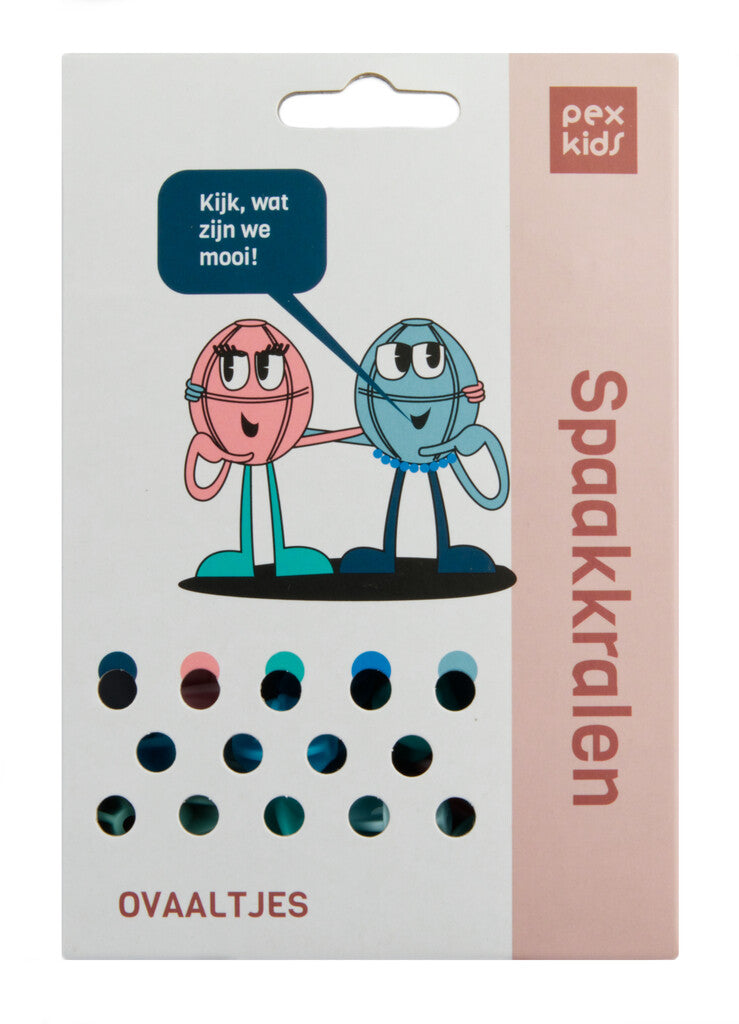 PexKids spaakkralen bolletjes 6 kleuren (30)