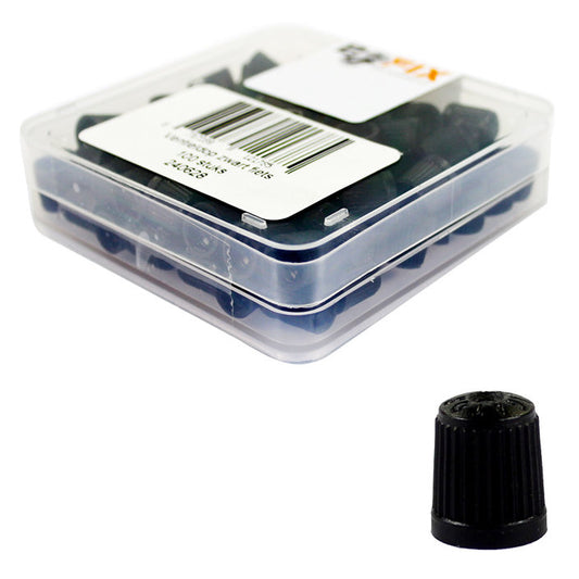 Ventieldop zwart fiets