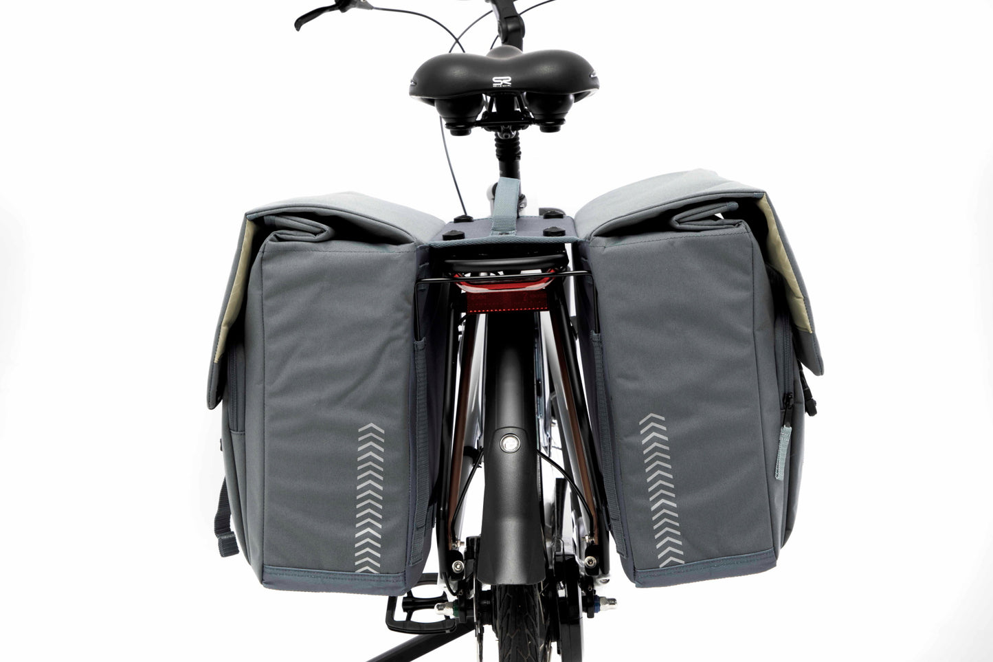 New Looxs tas nr. 531 Tulum Double MIK Grey/Green -531.446MIK