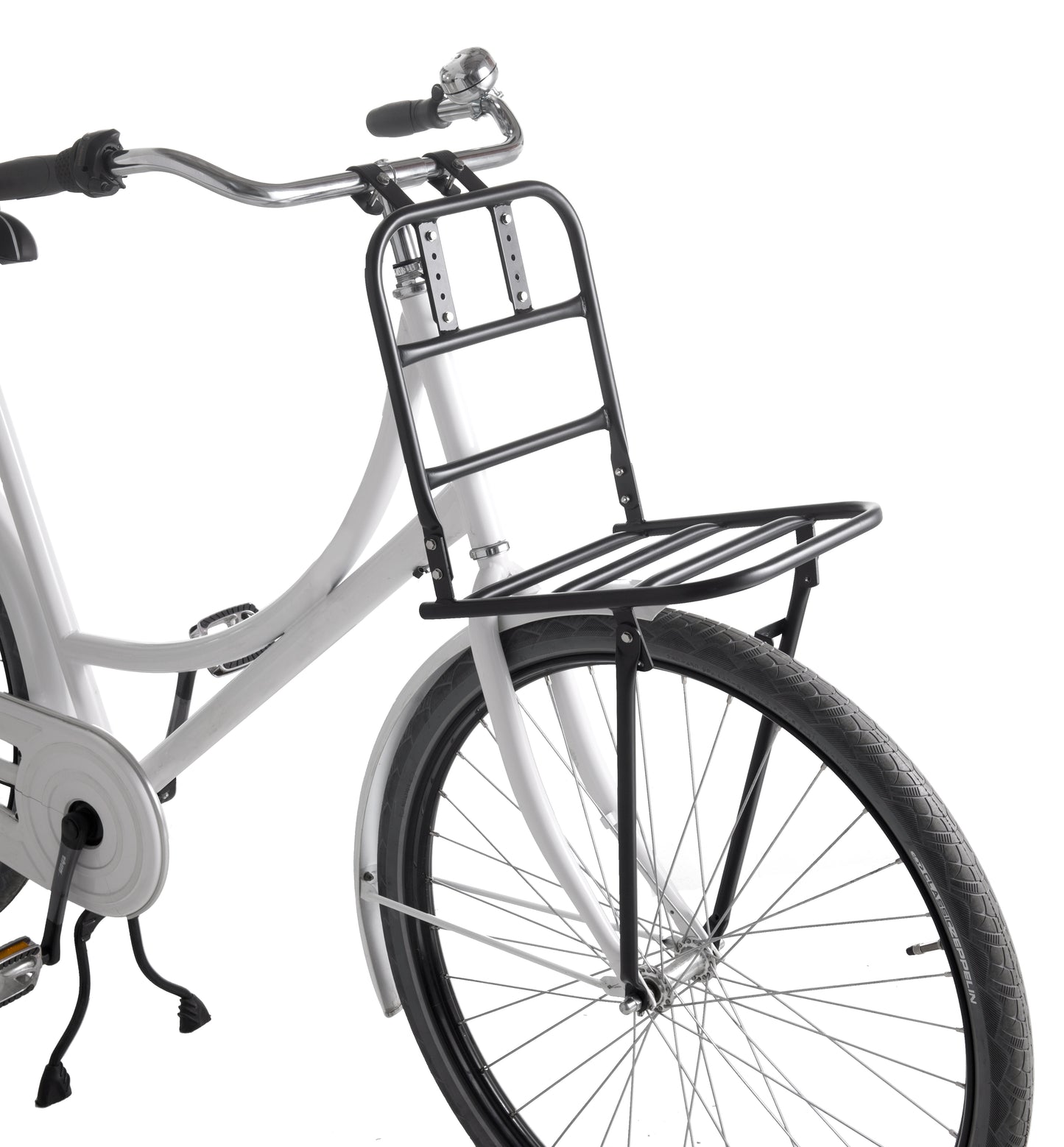 Steco voordrager transport 26"/28" mat zwart