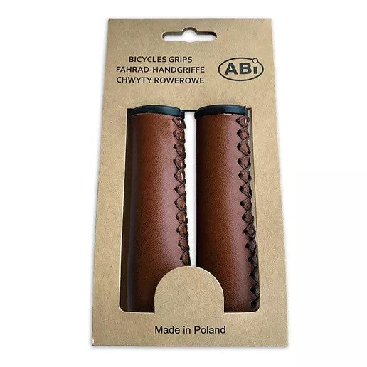 Abi set handvatten 120 mm. bruin