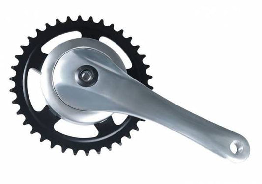 MP Rock crankstel 38T. alu met disc 170 mm.