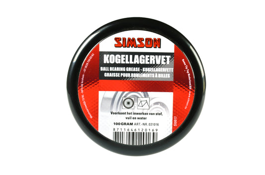 Simson 021016 kogellagervet 100 gram