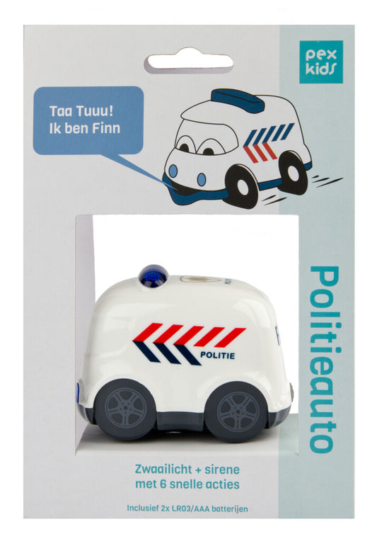 PexKids kindertoeter politieauto Finn