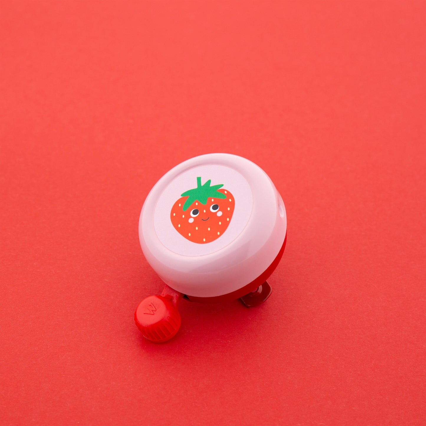 Widek kinderbel Explorer Happy Strawberry rood/roze op kaart