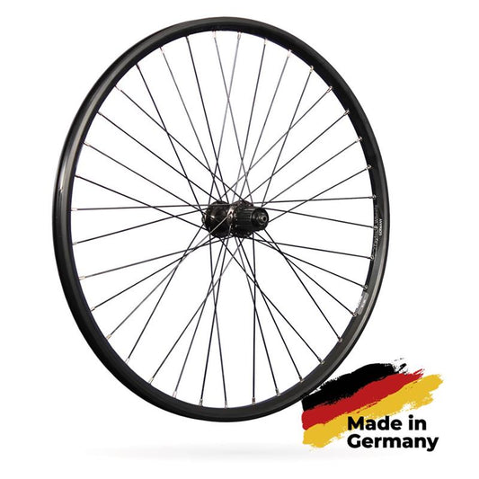 Achterwiel 26" 21-559 Taurus alu. zwart Shimano TX505 schijfrem