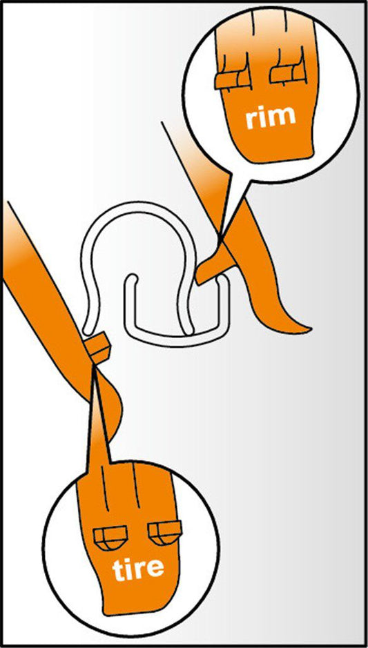 IceToolz 64A2 bandenlichters kunststof met duo functie