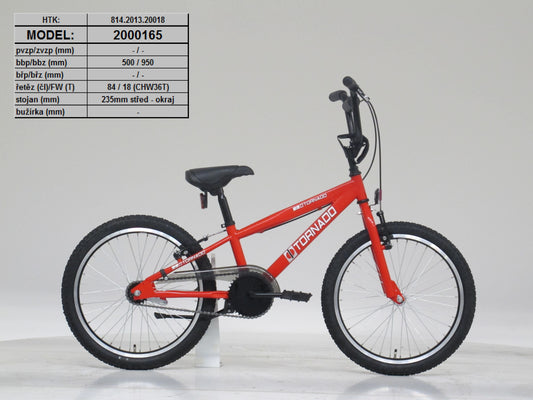 BMX 20" Tornado rood