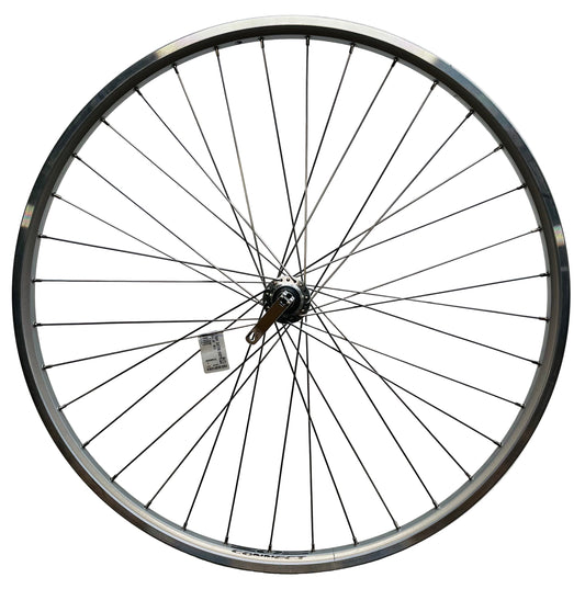 Achterwiel 28"- 622X19 Connect 4D alu. zilver FM32 QR cassette 8/9