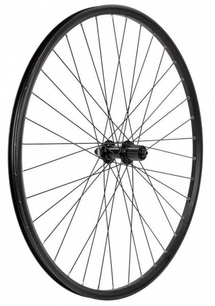Achterwiel 28" 21-622 Taurus alu. zwart Shimano HBQC300 QR schijfrem