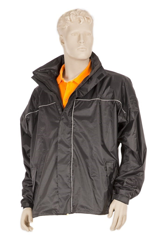 Mirage regenjack Jacket Luxury Rainfall S zwart