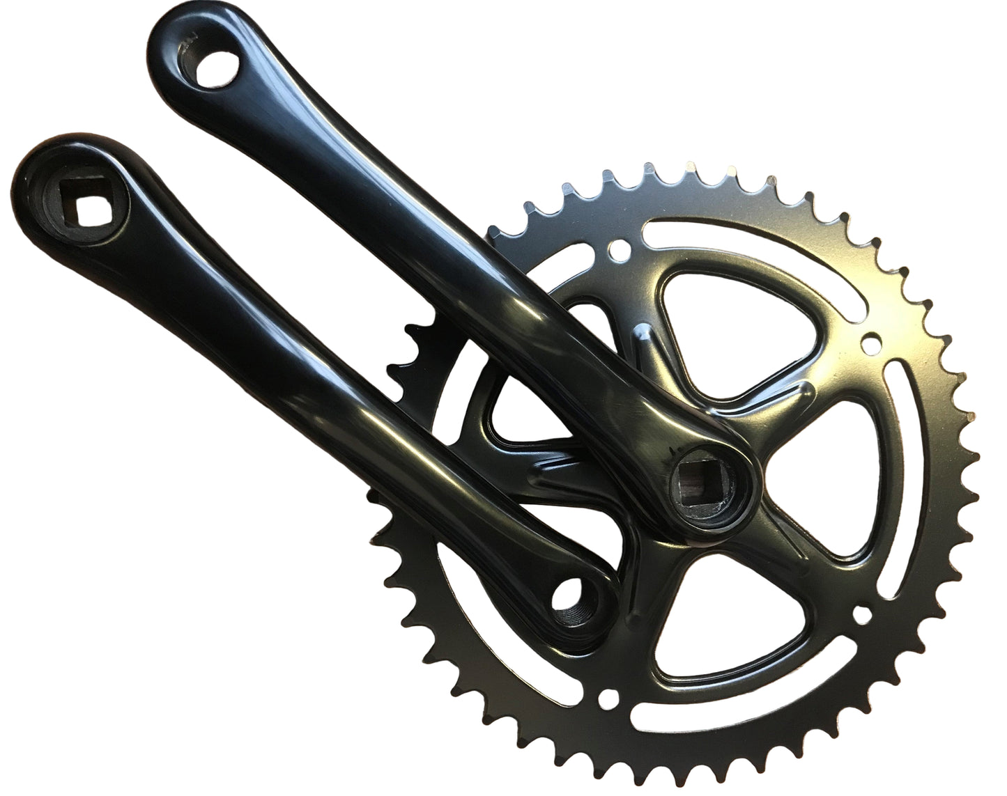 Kettingwiel 46T-ST-170-ALU zwart 3/32